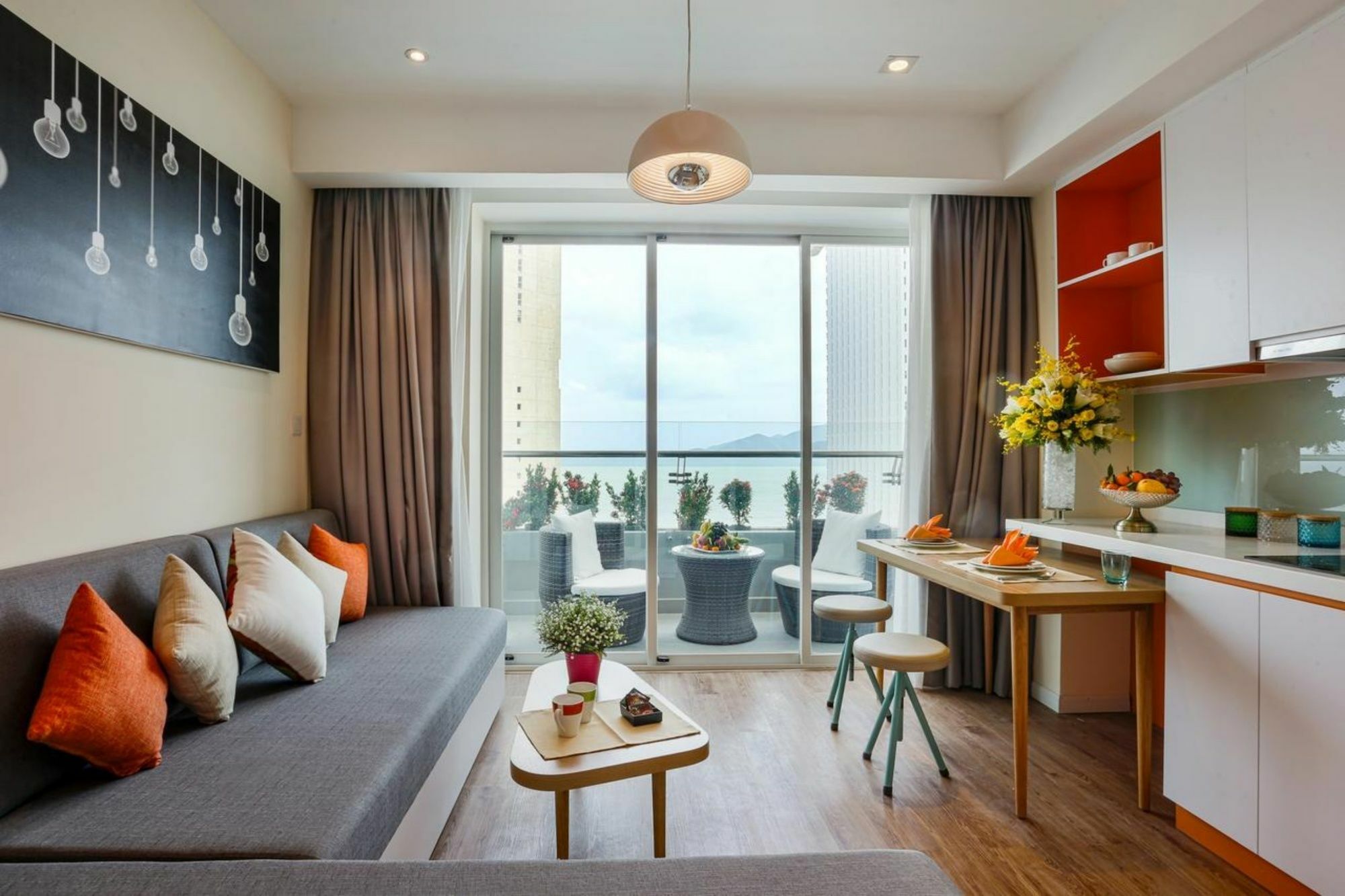Parama Apartments Balcony Beachfront Να Τρανγκ Εξωτερικό φωτογραφία